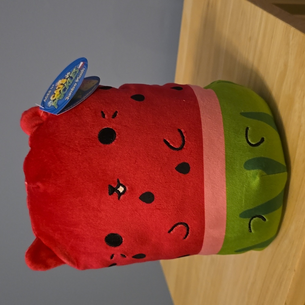 Watermelon Cat Jumbo Cat vs Pickles